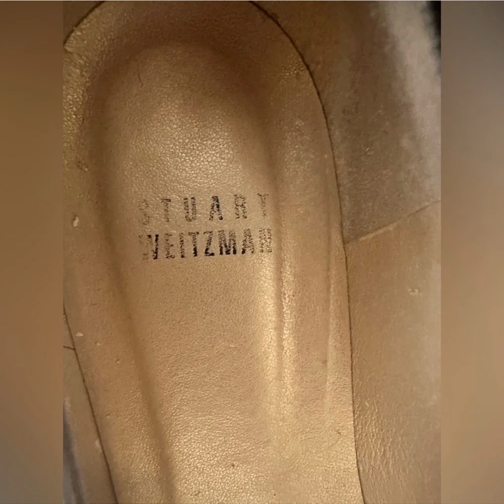 Stuart Weitzman Tortoise Shell Patent Peep
Toe Heels - Picture 10 of 12